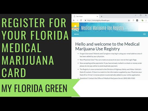 Medical Marijuana Card Registration in Florida