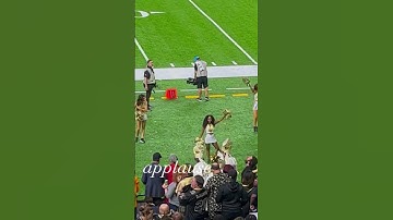 Thumbnail of I live for the applause #edit #shorts #song #2023 #2022 #NFL #football #saints
