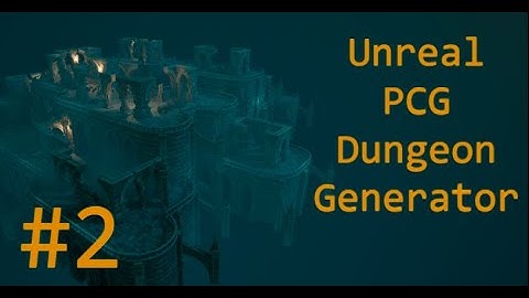 2#-PCG Auto Dungeon - procedural generator devlog