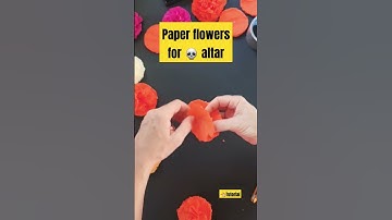 Flowers for Day of the Dead Altar! #dayofthedead #altar #diademuertos