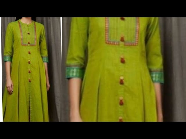 Kali Kurti Cutting in Easy Way kali wala frock suit design kaliyon wali  kameez - YouTube