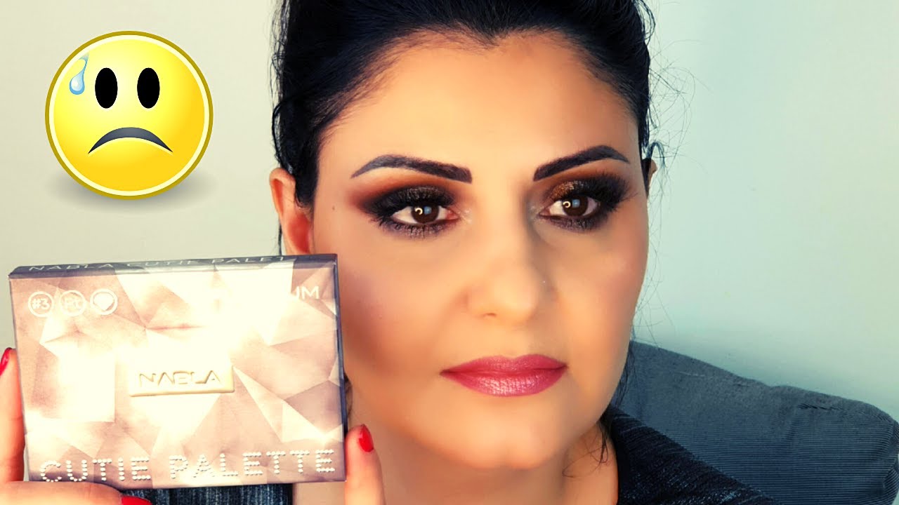 CI RIPROVO, A TRUCCARMI CON LA CUTIE PALETTE PLATINUM DELLA NABLA   video n2