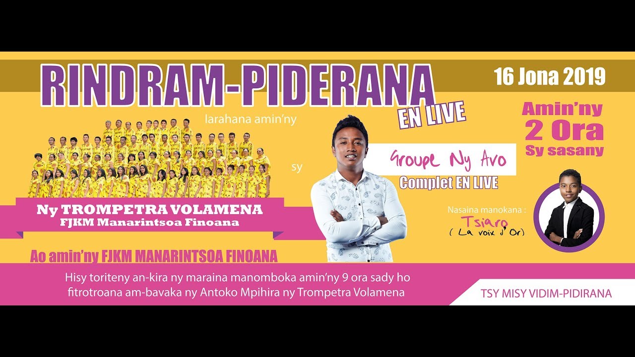 Medley - Trompetra Volamena feat Rojo Ny Avo & Tsiaro La Voix d'or