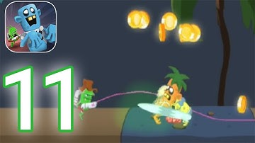 Zombie Catchers - Gameplay Walkthrough Part 11 - Level 20 - 21 Completed (iOS, Android)