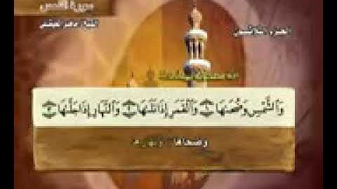 سورة الشمس بصوت القارء ماهر المعيقلي