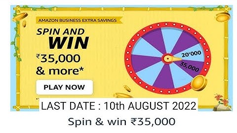 Amazon Business Extra Saving Quiz Answers Today|21 July 2022 | Daily Quiz Time