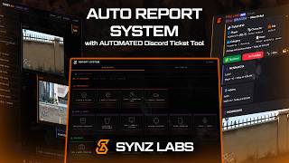 FiveM Auto Reports System with Automated Discord Ticket Tool by [Synz Labs]