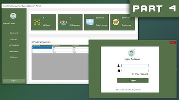 C# TUTORIAL PART (4/4) - Inventory Management System