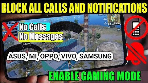 How to Block Calls While Playing PUBG Mobile | No Whatsapp Call | No Notifications | any mobile