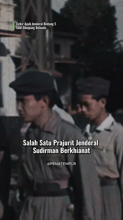 Miraculous Dhikr of General Sudirman #tni #indonesianmilitary #sudirman