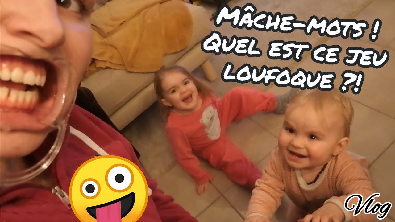 [. VLOG .] Mâche-mots ! Quel est ce jeu loufoque ?! 🤣🤣