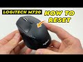 Logitech M720 : How to Factory Reset