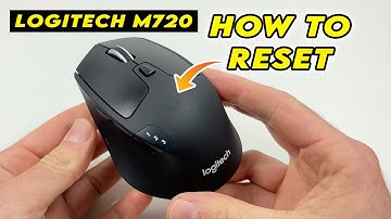 Logitech M720 : How to Factory Reset