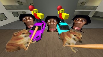 Too Much Nextbots chase me in Liminal Hotel Part 19 Gmod Nextbot