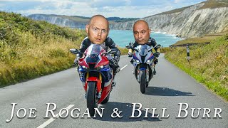 Bill Burr and Joe Rogan talk about racing | Isle of Man