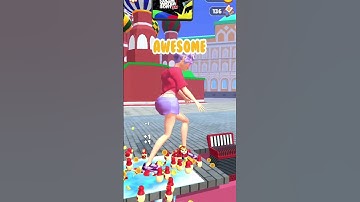 ASMR Tippy Toe Try Again |tippy toe3D  level 292 #Xshorts #tippytoe #satisfying #asmr