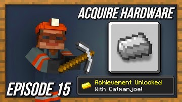 Minecraft - Acquire Hardware - Achievement Guide! - Episode 15