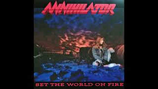 A3  Bats In The Belfry - Annihilator: Set The World On Fire 2022 Reissue Vinyl Record HQ Audio Rip