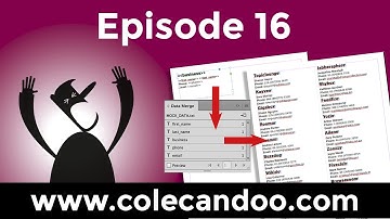 Episode 16: Data Merging into the same Text Frame