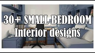 SMALL BEDROOM INTERIOR DESIGNS / Comfortable feeling while resting