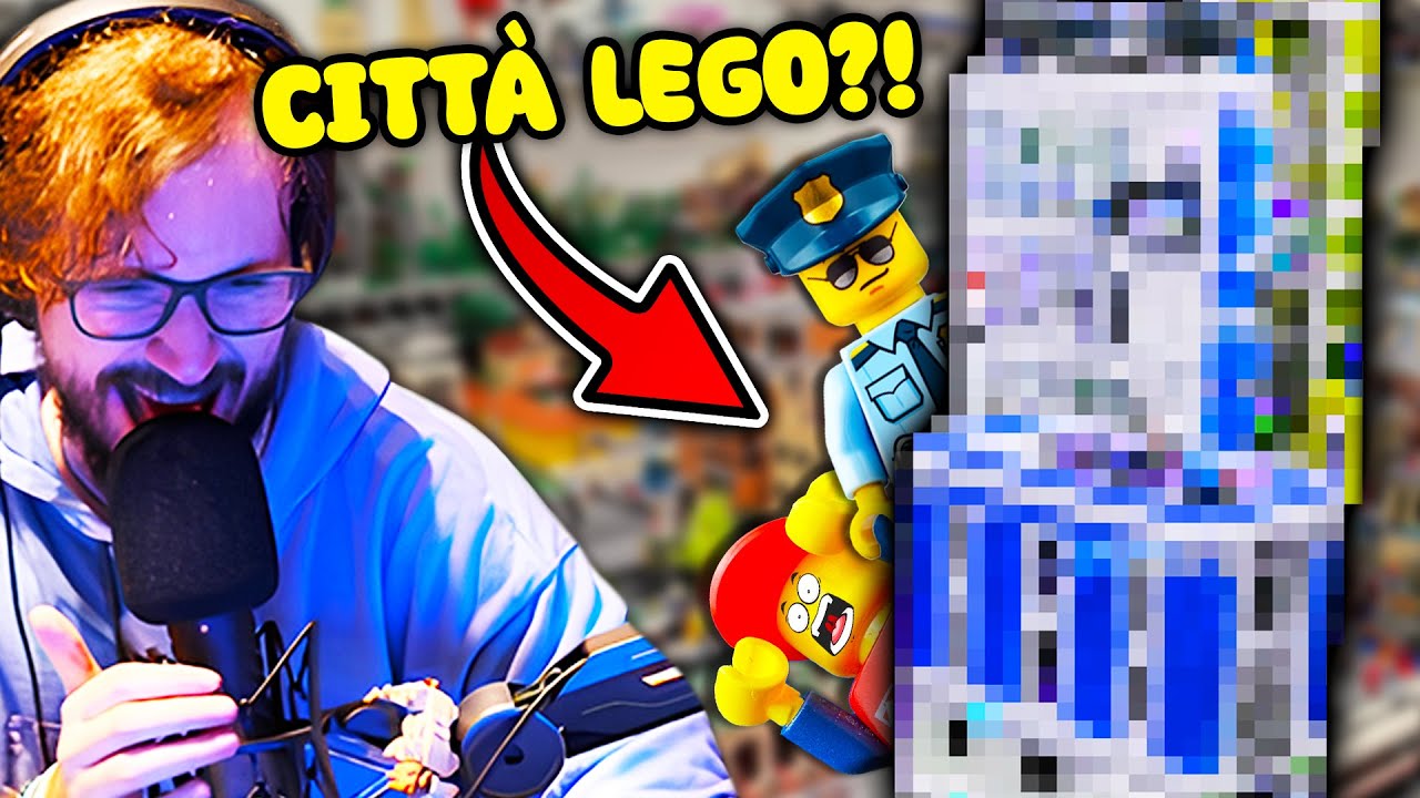 UN PAZZO HA COSTRUITO LA CITTÀ LEGO PIÙ GRANDE D'ITALIA?! (Lego Reaction)