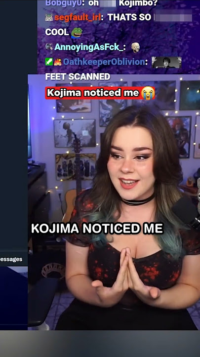 KOJIMA NOTICED ME 😭