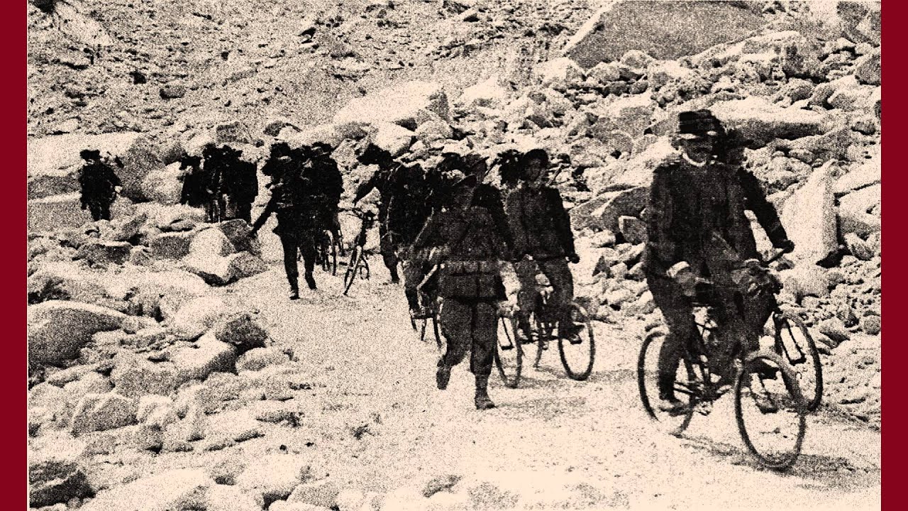 bersaglieri ciclisti - YouTube