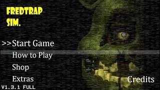 New Mod Fredtrap Simulator I Fredbear Springtrap Mod