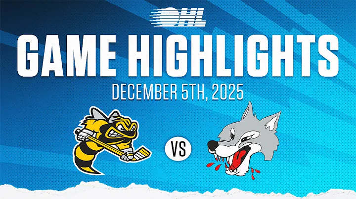 OHL Highlights: Sarnia Sting @ Sudbury Wolves Dec. 5, 2025