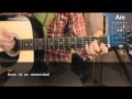 Como tocar Llegaste tu Jesse y Joy en Guitarra (HD) Tutorial