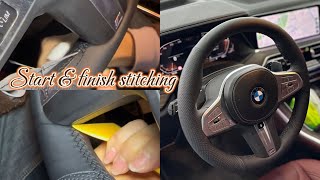 Mastering the Start and Finish: How to Stitch a Steering Wheel Cover Like a Pro