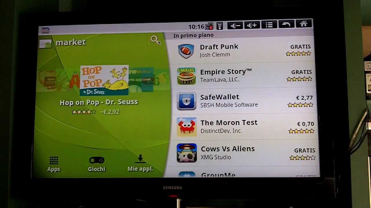 Android Box TV - Market 01 - YouTube