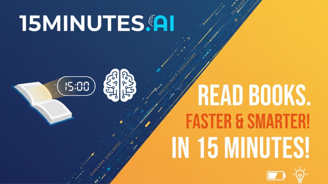 Обзор 15minutes.ai | Лучший ИИ для кратких изложений книг, аудиокниг и экономии времени
