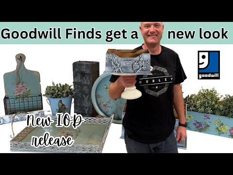 Trash to cash! You won't believe the Change! Goodwill Home Decor