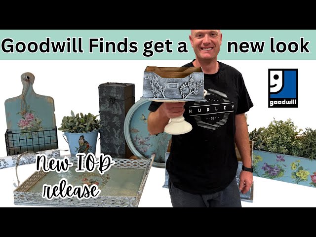 Trash to cash! You won't believe the Change! Goodwill Home Decor