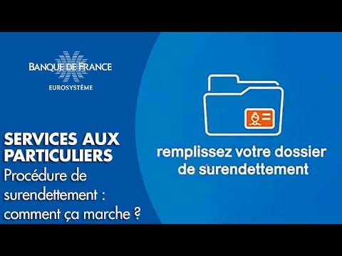 Procédure de surendettement : comment ça marche ? | Banque de France