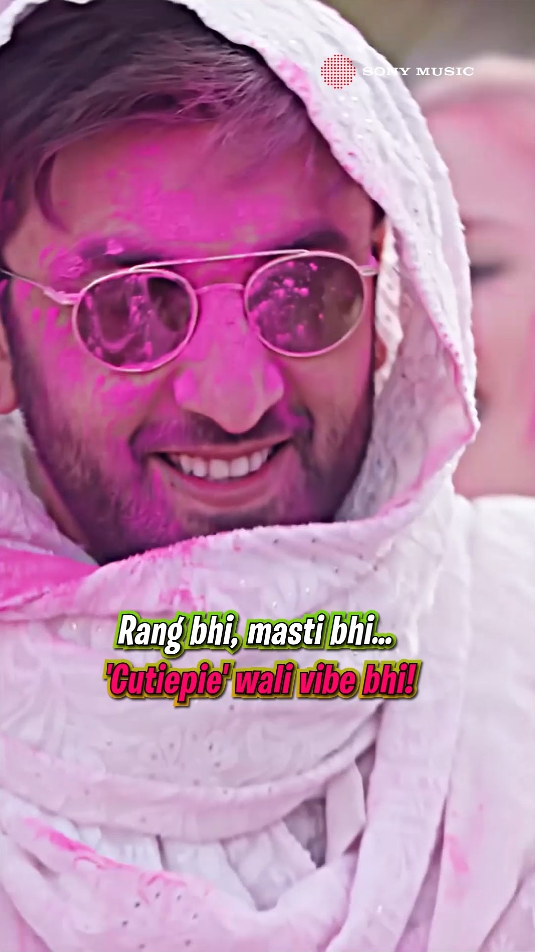 Turning up the Holi heat with 'Cutie Pie'! ?? #happyholi #holistatus #happyholi