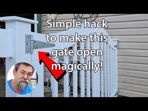 MAGIC! DIY Self opening gate | Dave Stanton