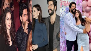 Burak ozcivit with his beautiful wife fahriye evcen | beautiful memorable moment | viral video