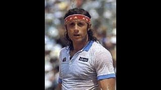 Guillermo Vilas vs Yannick Noah 1/4 Roland Garros 1982 / 2 sur 2