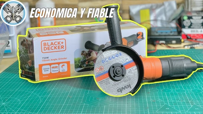 AMOLADORA ANGULAR B&D 115MM 820W MOD.G720N