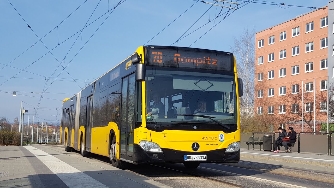 [Mitfahrt] Mercedes-Benz O530G Citaro C2 (DD-VB 9113) der Dresdner Verkehrsbetriebe AG