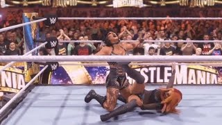 WWE 2K24 Rhea Ripley Vs Becky Lynch Champion WrestleMania