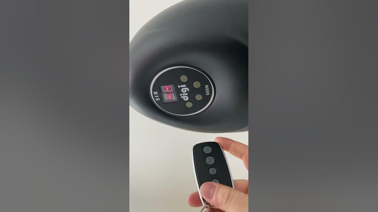 How to add a remote to a digidoor Digi 6 garage door YouTube