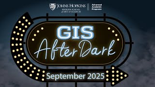 GIS After Dark featuring Empirical Data vs AI 3g @JHUAAP