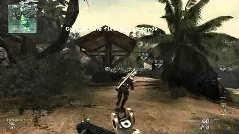 MW3-Domination flag semtex multi kill