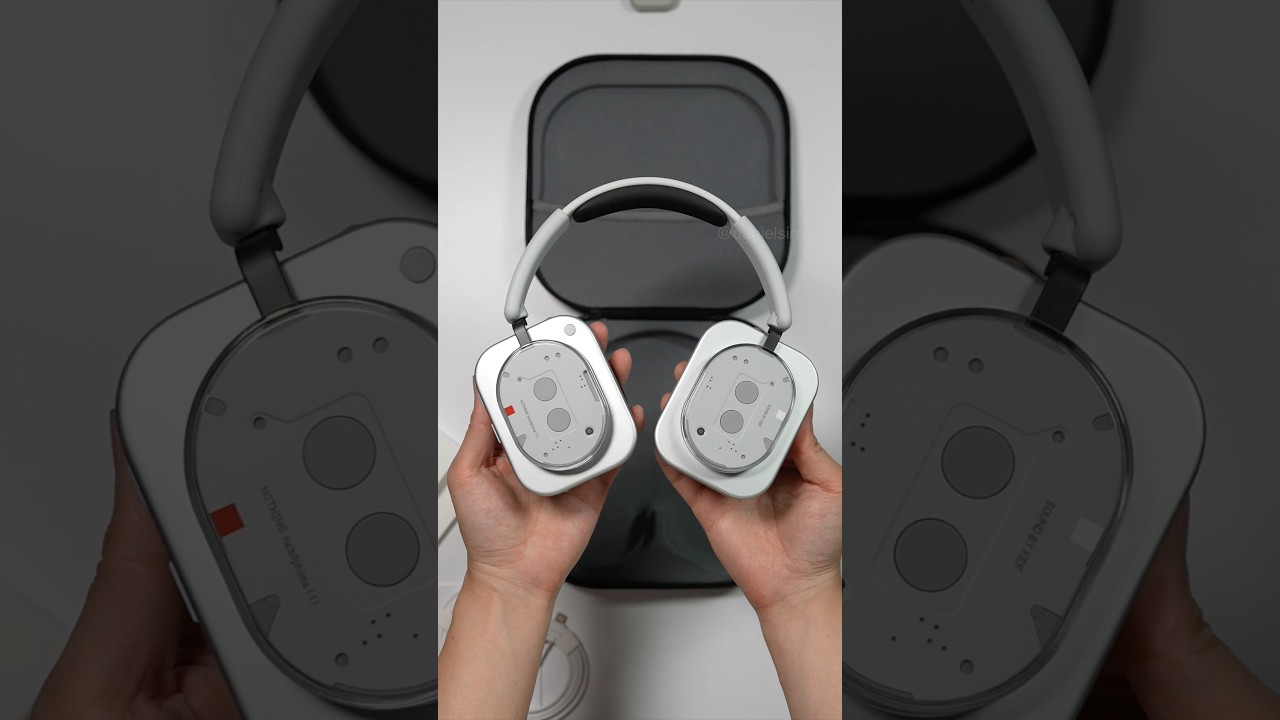 Nothing Headphones (1) in White Unboxing!