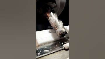 Teflon . Frezowanie 45* .milling machine