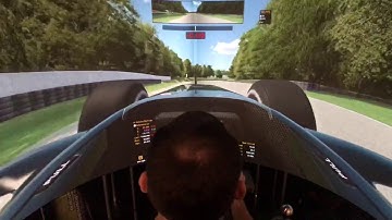 Surround Projection: iRacing, F1 car, Summit Point