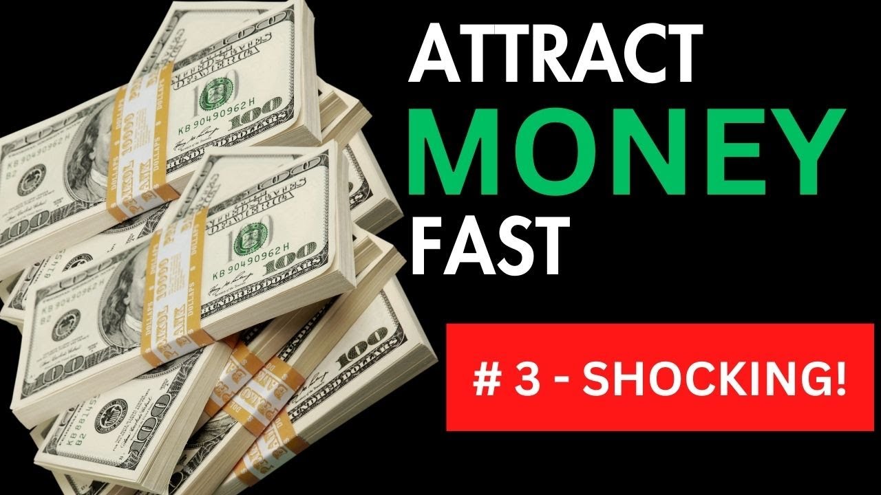 3 Mind Blowing Ways To Attract Money Fast Youtube